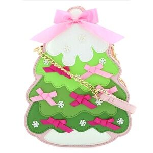 💗🎄 Betsey Johnson XOMERRY Christmas Tree Crossbody bag💗🎄NWT